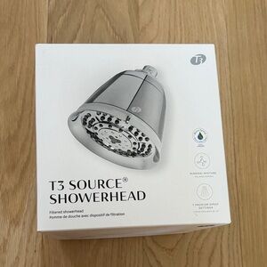 T3 Source Showerhead with Chrome Finish